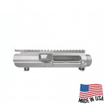 AR-10/LR-308 Low Profile Billet Upper Receiver Anodized Raw (Made in USA)
